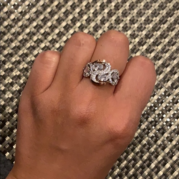 Beautiful gold and sterling silver ring - Picture 8 of 8